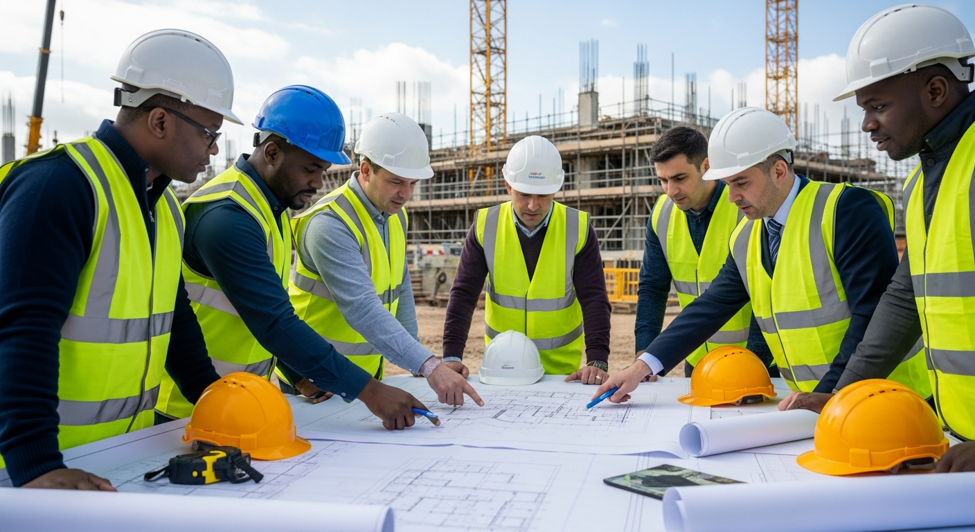 Construction Site Dashboard
