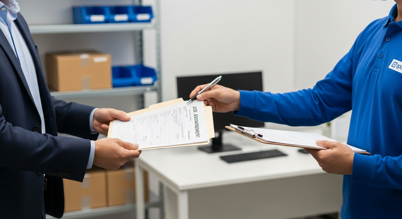 Job Assignment Interface